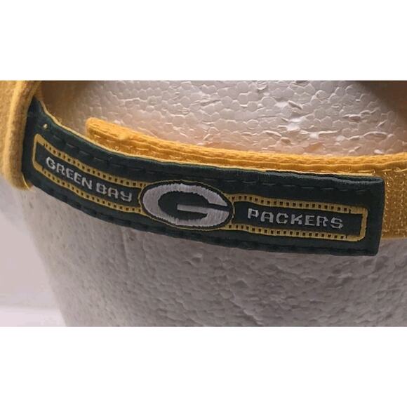 Green Bay Packers Reebok Strapback Cap NFL Football Hat G Logo NFC North NWT - Picture 7 of 11